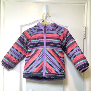Girls Reversible Patagonia coat Sz 12 months 🧥